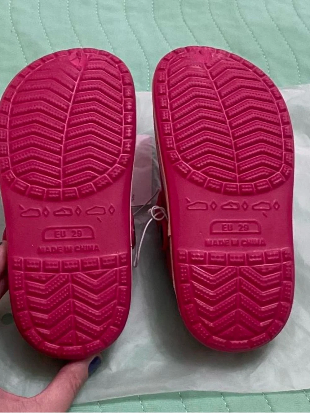 Sanrio Kids Slip-On Sandals in Bright Pink